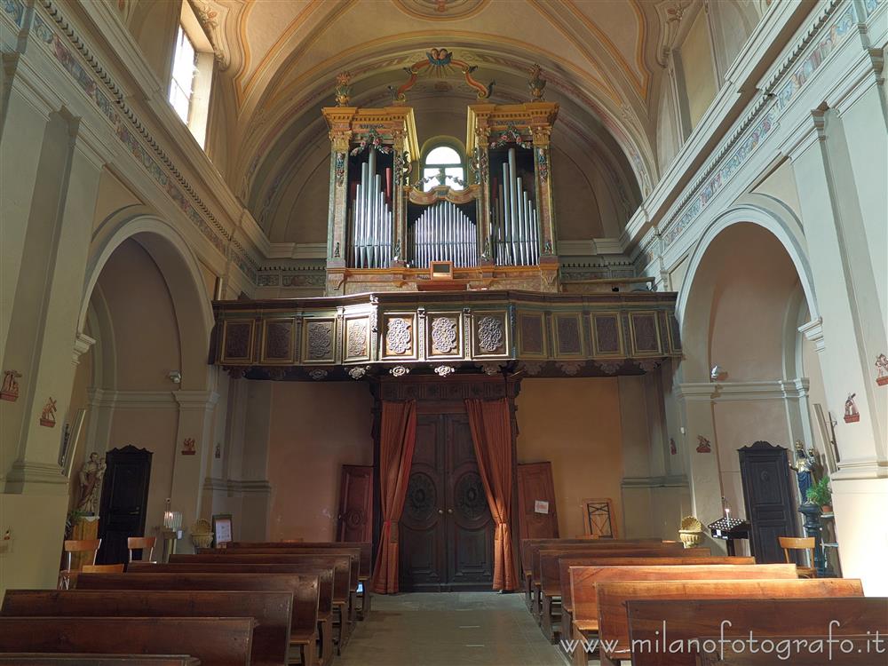 Miagliano (Biella) - Navata della Chiesa di Sant'Antonio Abate